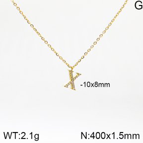 Stainless Steel Necklace  5N4001756vbnb-749