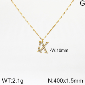 Stainless Steel Necklace  5N4001759vbnb-749