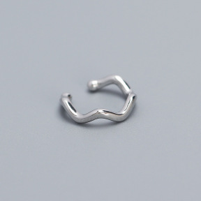 925 Silver Earrings  (1pc)  WT:0.73g  inside diameter:10mm  JE5057vbpb-Y05  YHE0594