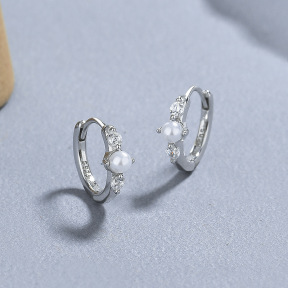 925 Silver Earrings  WT:1.46g  11.4*14.4mm  JE5141vhno-Y06   A-70-02