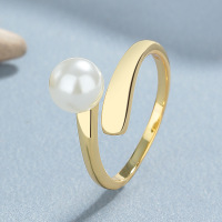 925 Silver Ring  WT:2.6g  inside diameter:17.5mm
Pearl:7mm  JR5191vhom-Y06  B-08-16