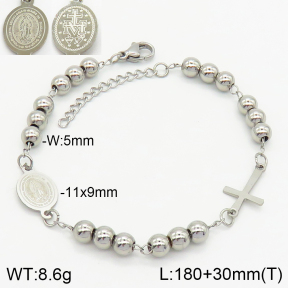 Stainless Steel Bracelet  2B2002200ablb-476