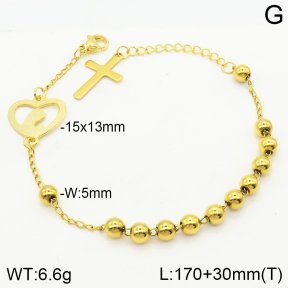 Stainless Steel Bracelet  2B2002205bbml-476
