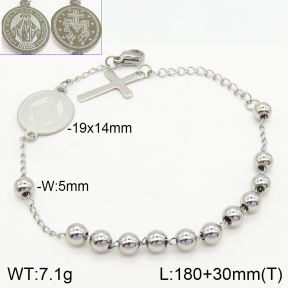 Stainless Steel Bracelet  2B2002210ablb-476