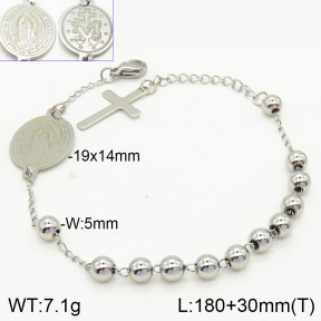 Stainless Steel Bracelet  2B2002212ablb-476