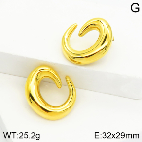 Stainless Steel Earrings  Handmade Polished  2E2002396bhia-066