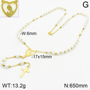 Stainless Steel Necklace  2N3001298vbnl-476