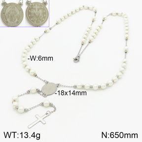 Stainless Steel Necklace  2N3001303bbml-476