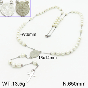 Stainless Steel Necklace  2N3001304bbml-476