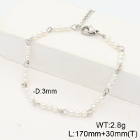 Stainless Steel Bracelet  Shell Beads  6B3000854bhva-908
