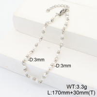 Stainless Steel Bracelet  Shell Beads  6B3000856bhva-908