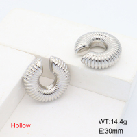 Stainless Steel Earrings  Handmade Polished  6E2006310vhkb-066