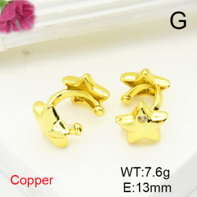 Fashion Copper Earrings  F6E200407ablb-L017