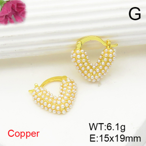 Fashion Copper Earrings  F6E301723bbov-L017