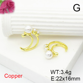 Fashion Copper Earrings  F6E301725vbmb-L017