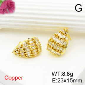 Fashion Copper Earrings  F6E404712bhva-L017