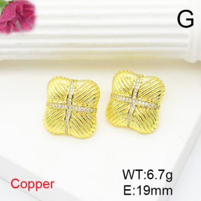 Fashion Copper Earrings  F6E404713vbnb-L017