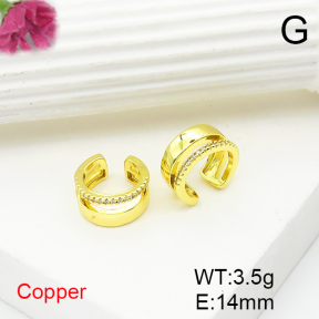 Fashion Copper Earrings  F6E404716ablb-L017