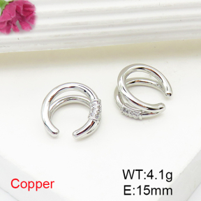 Fashion Copper Earrings  F6E404718ablb-L017