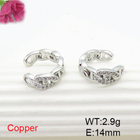 Fashion Copper Earrings  F6E404720ablb-L017