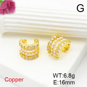 Fashion Copper Earrings  F6E404722bbov-L017