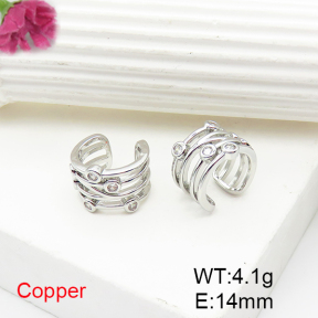 Fashion Copper Earrings  F6E404724ablb-L017