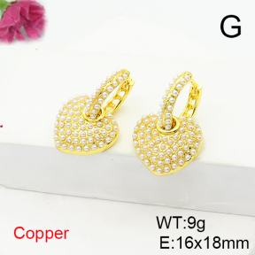 Fashion Copper Earrings  F6E404729bhia-L017
