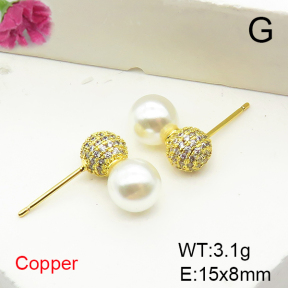 Fashion Copper Earrings  F6E404739vbnb-L017
