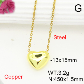 Fashion Copper Necklace  F6N200396vaia-L017
