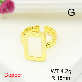 Fashion Copper Ring  F6R200083baka-L017