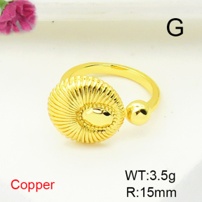 Fashion Copper Ring  F6R200101baka-L017
