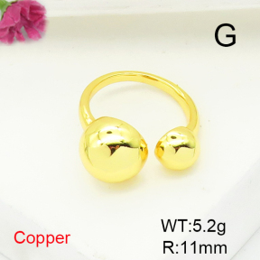 Fashion Copper Ring  F6R200102baka-L017