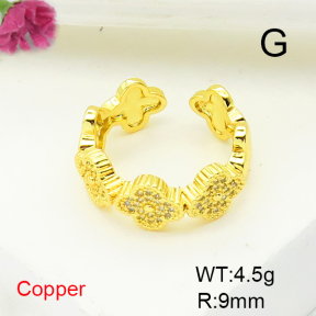Fashion Copper Ring  F6R401493ablb-L017