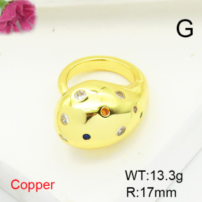 Fashion Copper Ring  F6R401494vbmb-L017