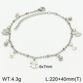 Stainless Steel Anklets  2A9000970bbml-350