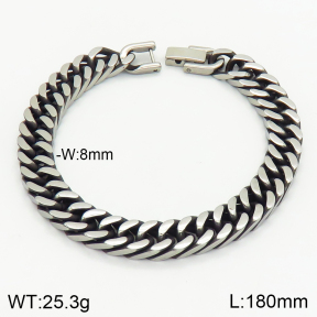 Stainless Steel Bracelet  2B2002249bhbl-641