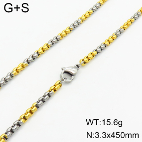 Stainless Steel Necklace  2N2003370ablb-368