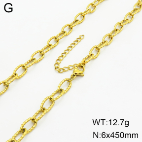Stainless Steel Necklace  2N2003371vbpb-368