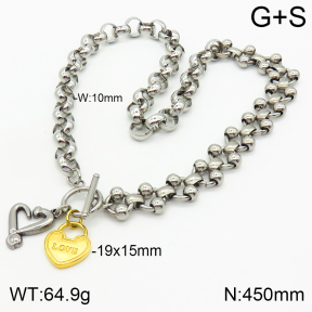 Stainless Steel Necklace  2N2003380vhnv-656