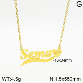 Stainless Steel Necklace  2N2003389bbov-722