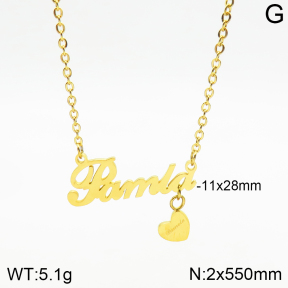 Stainless Steel Necklace  2N2003391vbpb-722