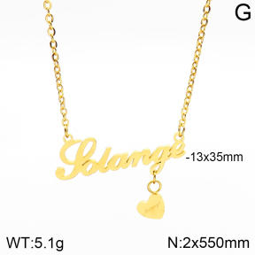 Stainless Steel Necklace  2N2003392vbpb-722