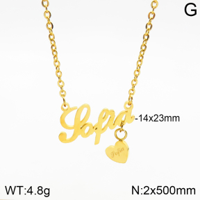 Stainless Steel Necklace  2N2003394vbpb-722