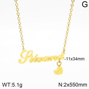 Stainless Steel Necklace  2N2003396vbpb-722
