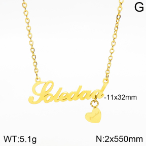 Stainless Steel Necklace  2N2003397vbpb-722