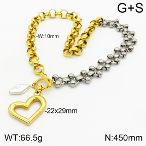 Stainless Steel Necklace  2N3001324ahpv-656