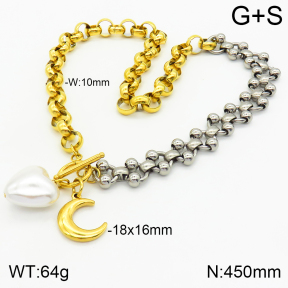 Stainless Steel Necklace  2N3001330ahpv-656