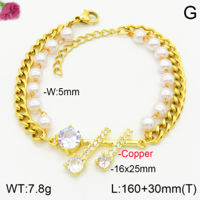 Fashion Copper Bracelet  F2B300519bhia-J119