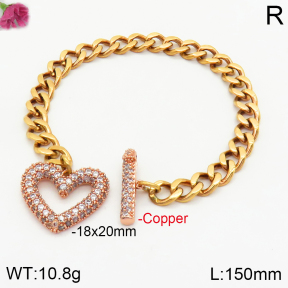 Fashion Copper Bracelet  F2B401504aivb-J107