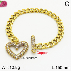 Fashion Copper Bracelet  F2B401505aivb-J107